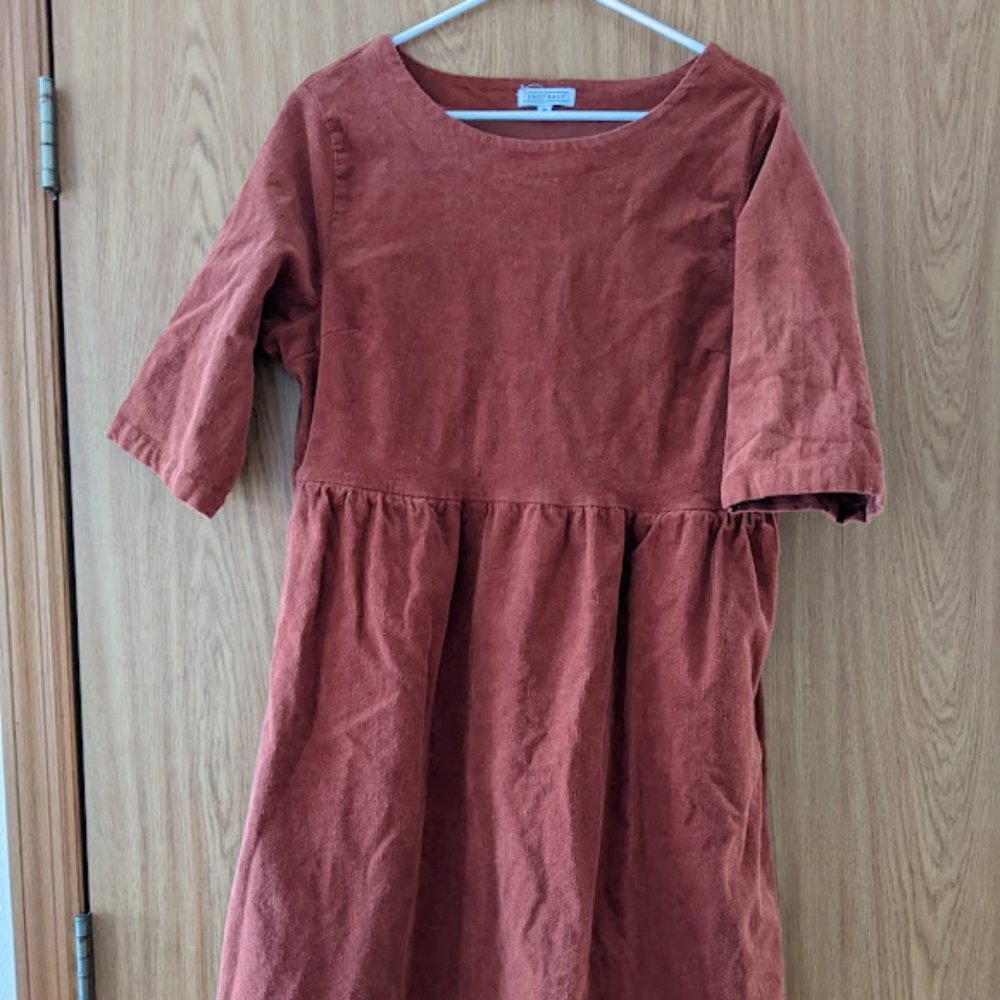 SweetSalt brand Corduroy Dress (nursing friendly)